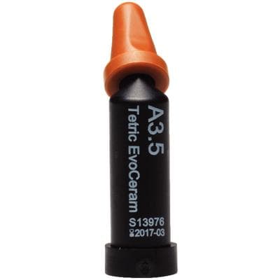 Tetric EvoCeram Nanohybrid Composite, Enamel Shade A3.5, 0.2g Cavifil Refill, 20/Pkg, 590334US thumbnail 8