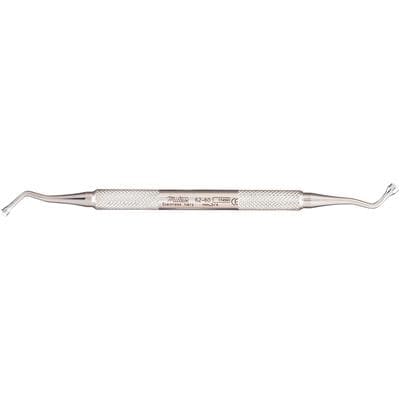 Miltex Bone Compactor, Serrated Tip, Bent Angle, Double End, 3/4 mm, 62-60 thumbnail 6