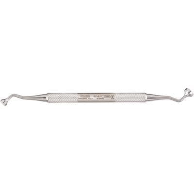 Miltex Bone Compactor, Serrated Tip, Bent Angle, Double End, 6/8 mm, 62-61 thumbnail 9