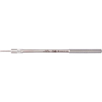 Miltex Concave Osteotome with Stop, Straight, 2 mm Tip, Stainless Steel, Single Instrument - Concave Osteotomes with Stops – Straight, 2 mm - Concave Osteotomes with Stops – Straight, 2 mm - Image 1