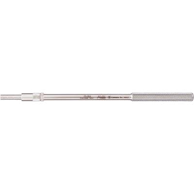 Miltex Concave Osteotome with Stop, Straight, 4 mm Tip, Stainless Steel, Single Instrument - Concave Osteotomes with Stops – Straight, 4 mm - Concave Osteotomes with Stops – Straight, 4 mm - Image 1