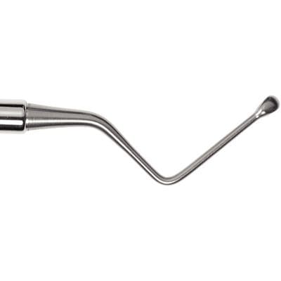 Nordent Surgical Curette Miller #10 (Small) Double-Ended, 2.8mm Spoons, DuraLite ColorRings Handle thumbnail 6