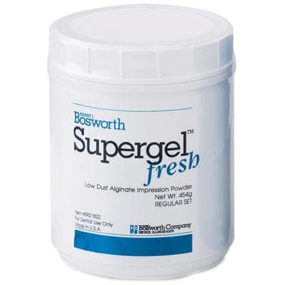 Keystone Supergel Fresh Dustless Alginate Impression Material, Regular Set, Berry Cherry Flavor, 1 Lb Can thumbnail 5