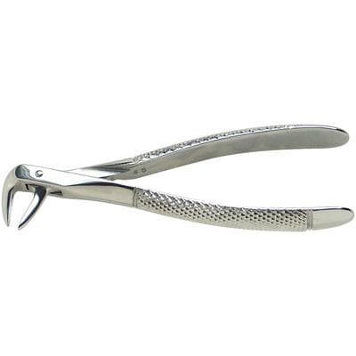 Nordent Extraction Forceps, Lower Roots, Narrow Beaks, English Pattern, #74N, Stainless Steel, Each thumbnail 6