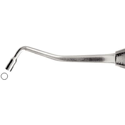 Nordent Black's #1/2 Condenser/Plugger, Plain (Smooth), Double End, Round Handle, 1.9-2.3mm, RCN6-P-8 - Condenser/Plugger – # 1/2, Black’s, Plain (Smooth), Standard Handle, Double End - Condenser/Plugger – # 1/2, Black’s, Plain (Smooth), Standard Handle, Double End - Image 1