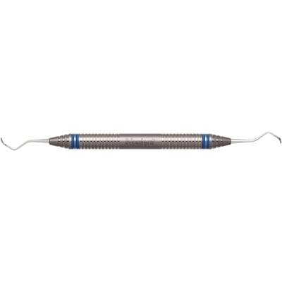 Nordent Universal Curette #13/14 McCall, DuraLite ColorRings Handle, Double End thumbnail 5