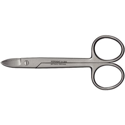 Nordent Crown and Collar Scissors, 4" Curved, Stainless Steel, S325 thumbnail 9