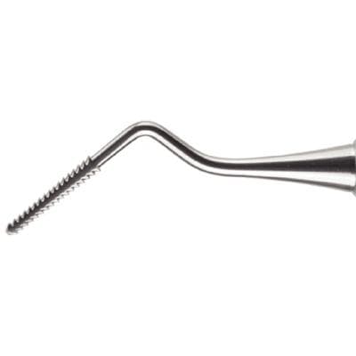Nordent Surgical Periodontal File #1/2, Sugarman, Standard Handle, Double End, Stainless Steel thumbnail 2