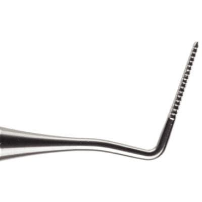 Nordent Surgical Periodontal File #1/2, Sugarman, Standard Handle, Double End, Stainless Steel thumbnail 3