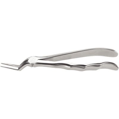 Nordent Extraction Forceps #97, Upper Root Fragments, English Pattern, Serrated Beaks, Handform Handle, Satin Finish, FE97 thumbnail 7