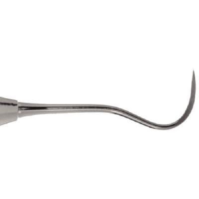 Nordent Relyant Scaler, Anterior Sickle, Double-End, N5-N5S Thin, #6 Handle, Stainless Steel thumbnail 7