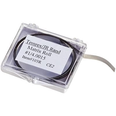 Temrex Matrix Roll, 1/4" x .0015", 10 Feet, Plastic Dispenser thumbnail 3