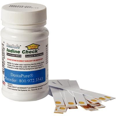 Crosstex DentaPure Iodine Test Strips, 50/Bottle, DPTEST thumbnail 11