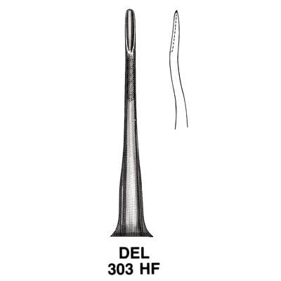 Miltex #303HF Apical Elevator, Single End, Surgical, Stainless Steel, Regular Handle, 1/Pkg thumbnail 7