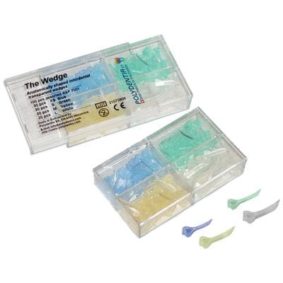 The Wedge Interdental Wedges, Transparent, Assorted Sizes, 400/Pkg thumbnail 3