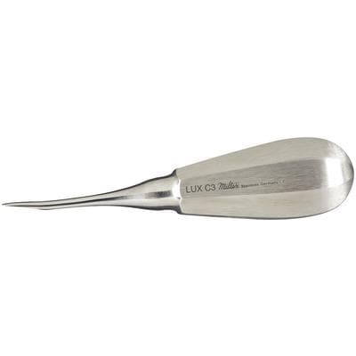 Miltex Luxating Elevator, Curved Tip, 3 mm, Single Instrument, DELLUXC3 thumbnail 9