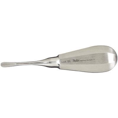 Miltex Luxating Elevator, Straight Tip, 5 mm, Stainless Steel Handle, 1/Pk, DELLUXS5 thumbnail 9