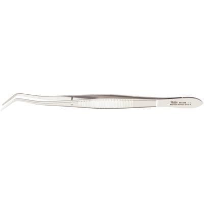 Miltex College Cotton and Dressing Pliers, 318 Meriam, Serrated Tips, Angled, Non-Locking, 66-318 thumbnail 7