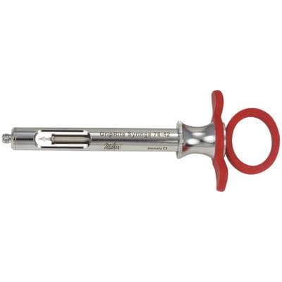 GripRite Aspirating Syringe, Cook-Waite, Petite, Red Silicone Grips, 1 Each, 76-42 thumbnail 7