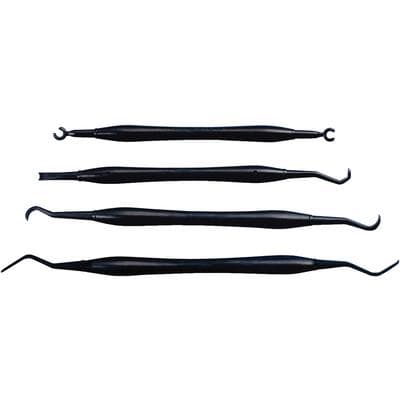 Impla Clean Double-Ended Plastic Implant Cleaning Instrument Set, 4 Instruments (Sizes 1-4), 355220 thumbnail 4