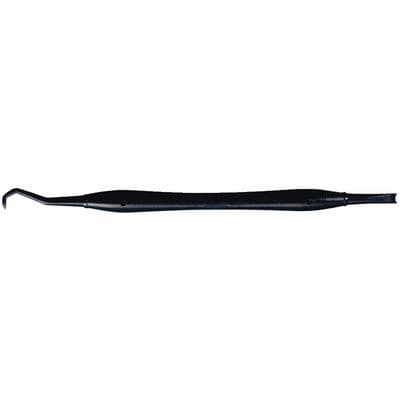 Hager Worldwide Impla Clean Double-Ended Plastic Implant Cleaning Instrument, #2, Black, 1/Pkg, 154-02 thumbnail 2