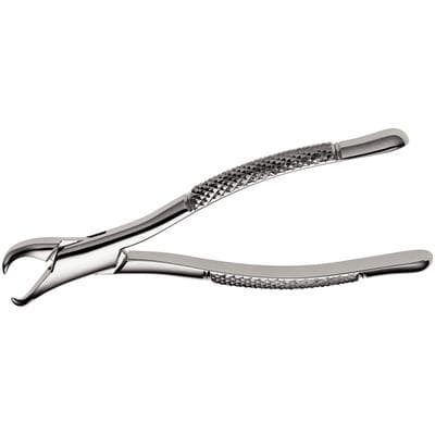 Hu-Friedy 23S Cowhorn Pediatric Extraction Forceps, 1st and 2nd Lower Molars, Stainless Steel, F23S thumbnail 7