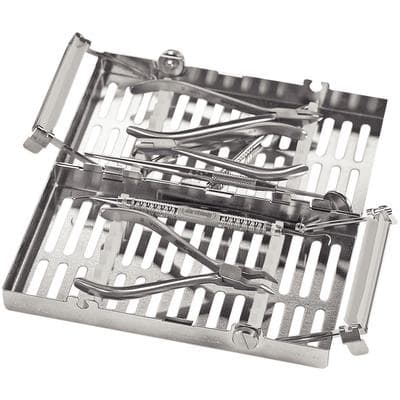 Hu-Friedy IMS Signature Series Double-Decker Small Orthodontic Cassette, Gray, 4.5" x 8" x 1.5", IM9141-OR thumbnail 10