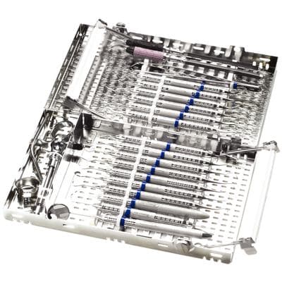 Hu-Friedy IMS™ Signature Series® Double-Decker® Cassette, 20 Instrument Capacity, 6" x 9.7" x 1.5", Gray, IM9201 thumbnail 5