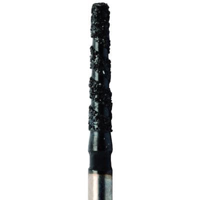 Meisinger Black Cobra Diamond Bur, FG, Super Coarse, Flat End Taper, 1.6mm, B847-016, 5/Pk thumbnail 9