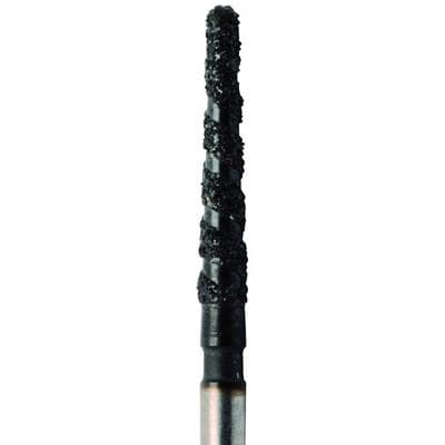 Meisinger Black Cobra Diamond Bur, Friction Grip, Super Coarse, Round End Taper, B852-018, 1.8 mm, 5/Pk, B852-018-FG thumbnail 10