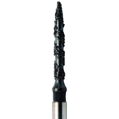 Meisinger Black Cobra Diamond Bur, FG, Super Coarse, Flame, 1.2mm, B862-012, 5/Pack thumbnail 8