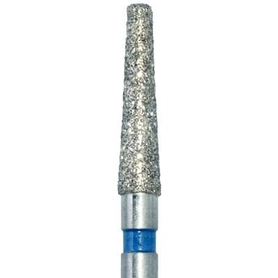 Meisinger Multi-Use Diamond Bur, FG, Long Tapered Round Edge, #847R, 1.8 mm, Medium Grit, Blue Ring, 5/Pk, 847R-018-FG thumbnail 9