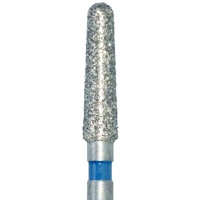 Meisinger Multi-Use Diamond Bur, FG, Round End Taper Chamfer, #850, 2.1 mm, Medium Grit, Blue Ring, 5/Pk, 850-021-FG thumbnail 8