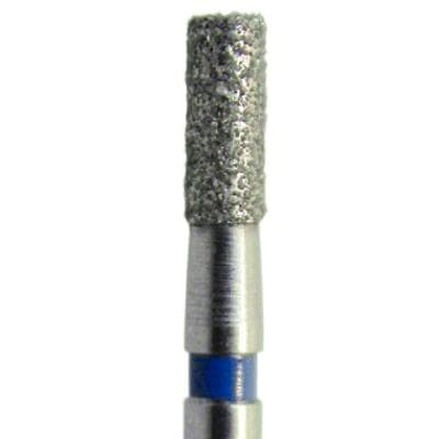 Meisinger 835-016-FG Medium Diamond Bur, Cylinder, Flat End, Friction Grip, 1.6 mm Head Diameter, 3.5 mm Head Length, Blue Ring, 5/Pk thumbnail 8