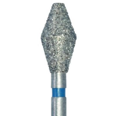 Meisinger Multi-Use Diamond Bur, FG, Double Cone Barrel, #811L, 3.7 mm, Medium, Blue, 2/Pk, 811L-037-FG thumbnail 10
