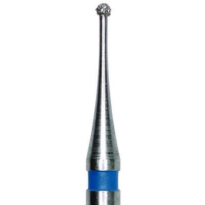 Meisinger FG Microdia Diamond Bur, Round, Medium Grit, 0.7 mm, Friction Grip, 5/Pack, M801-007 thumbnail 5