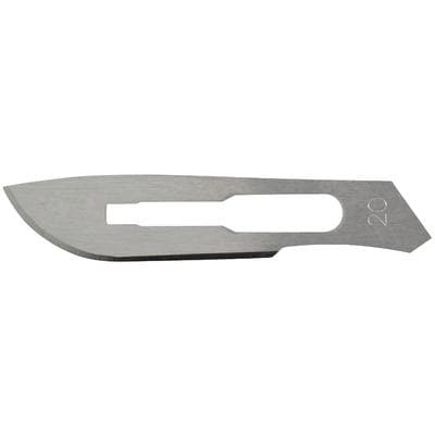 Miltex by Integra Stainless Steel Surgical Blade #20, Sterile, Individually Wrapped, 100/Box, 4-320 thumbnail 6