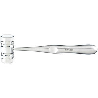 Mead Mallet 7-1/2" with Nylon Caps, Stainless Steel Handle, 8 oz Head thumbnail 6