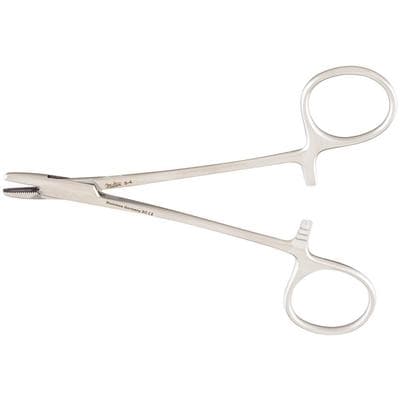 Miltex Derf Needle Holder, 4-3/4" (4.75 in), Stainless Steel, Smooth Tips, 1 Each thumbnail 5