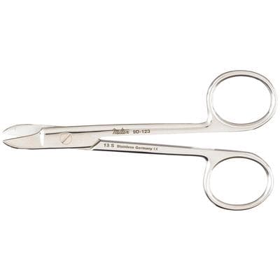 Miltex Crown and Collar Scissors, 4-3/4", Curved, Smooth Blade, Stainless Steel, #135 thumbnail 6