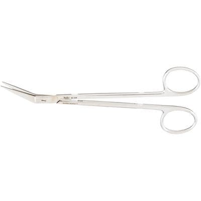 Miltex Locklin Operating Scissors, 6-1/4", Angled On Side 25°, One Serrated Blade, Stainless Steel, 1/Each, 5D-328 thumbnail 4