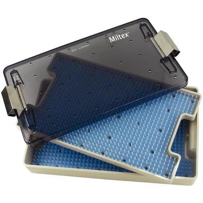 Miltex® Instrument Sterilization Tray with Silicone Mat Double Layer, 7" x 11", 3-200200 thumbnail 5