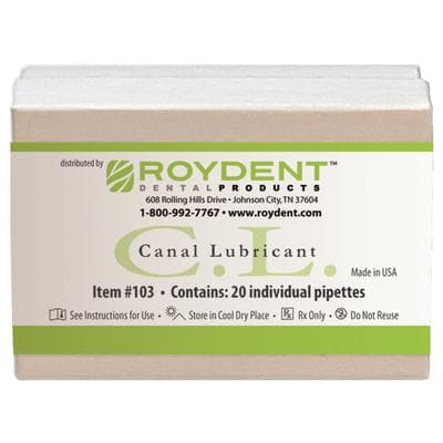 Roydent C.L. Canal Lubricant Pipettes, 17% EDTA with Glycerol, 2.5 mL, Pack of 20 thumbnail 5