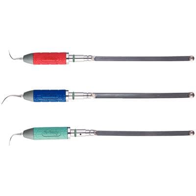 Hu-Friedy After Five Swivel Direct Flow Ultrasonic Insert Set, 25 kHz, Left/Right/Straight, Teal/Dark Blue/Red Silicone Swivel, 3/Pkg, UI25SDSET thumbnail 11