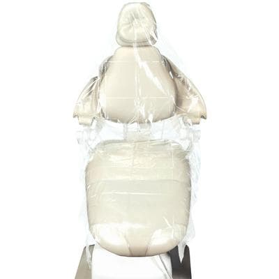 Plasdent Full Chair Cover, X-Large, 44" x 74", Clear, 100/Box, PS110 thumbnail 8