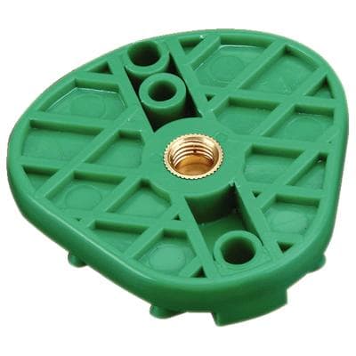 Plasdent Articulating Mounting Plate, Plastic, Oblong, Green, 100/Pk, MP-300 thumbnail 4