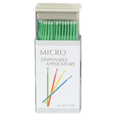 Micro Disposable Applicators, Green, 144/Pkg, Plasdent thumbnail 2