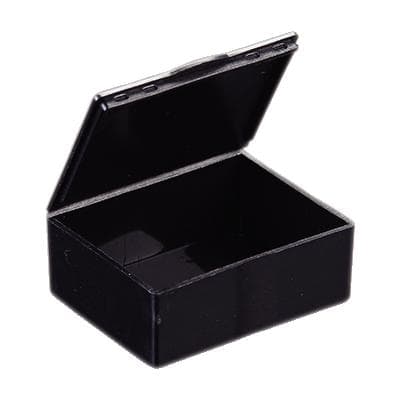 Plasdent 2" Dental Box, Black, 500/Pkg - 2" Dental Box – 500/Pkg - Black - Image 1
