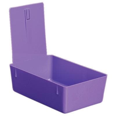 Plasdent Lab Pan, Purple, 4-5/8" W x 7-3/8" H x 2-3/8" D, 1/Pkg, 205LP-10N thumbnail 2
