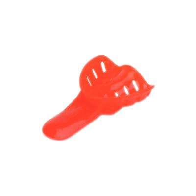 Excellent-Colors Ortho Impression Trays #1 Small Upper, Child, Red, Perforated, Disposable, 25/Pk, ITO-1U thumbnail 13